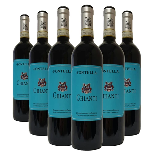 Case of 6 Chianti Fontella DOCG 75cl Red Wine
